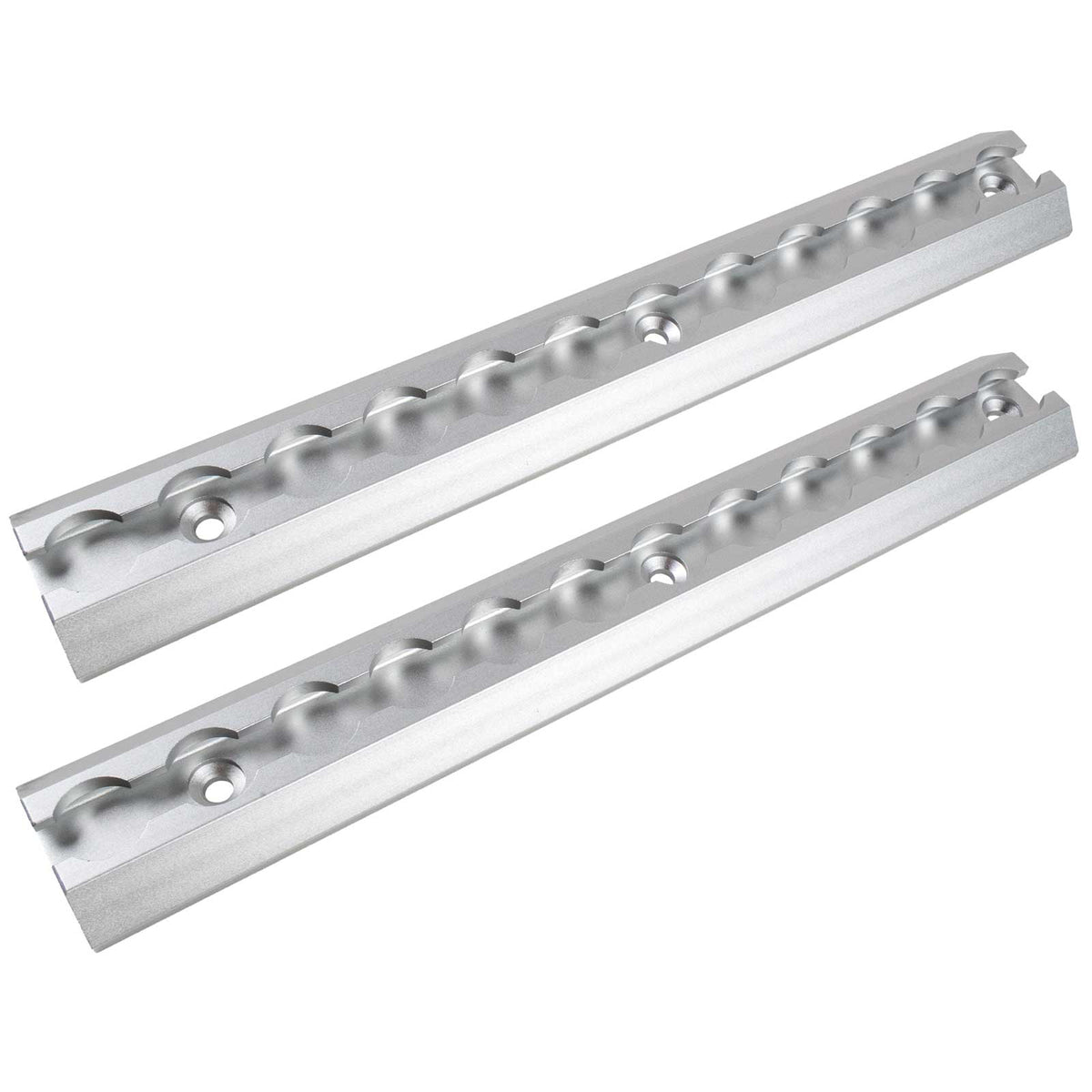 12" Angled L-Track | Anodized Finish | 2-Pack