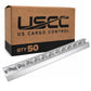 12" Angled L-Track | Anodized Finish | 50-Pack