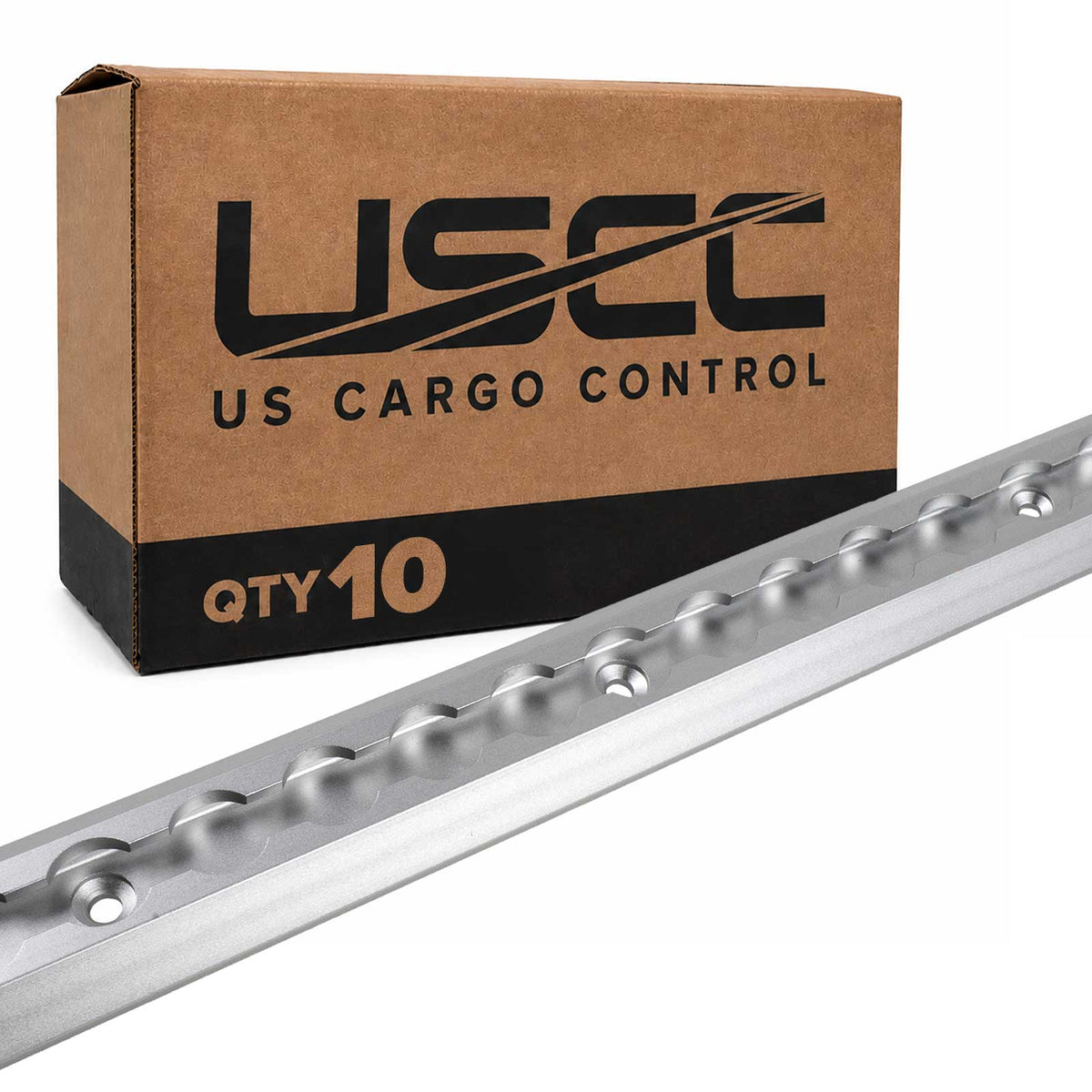 96" Angled L-Track | Anodized Finish | 10-Pack