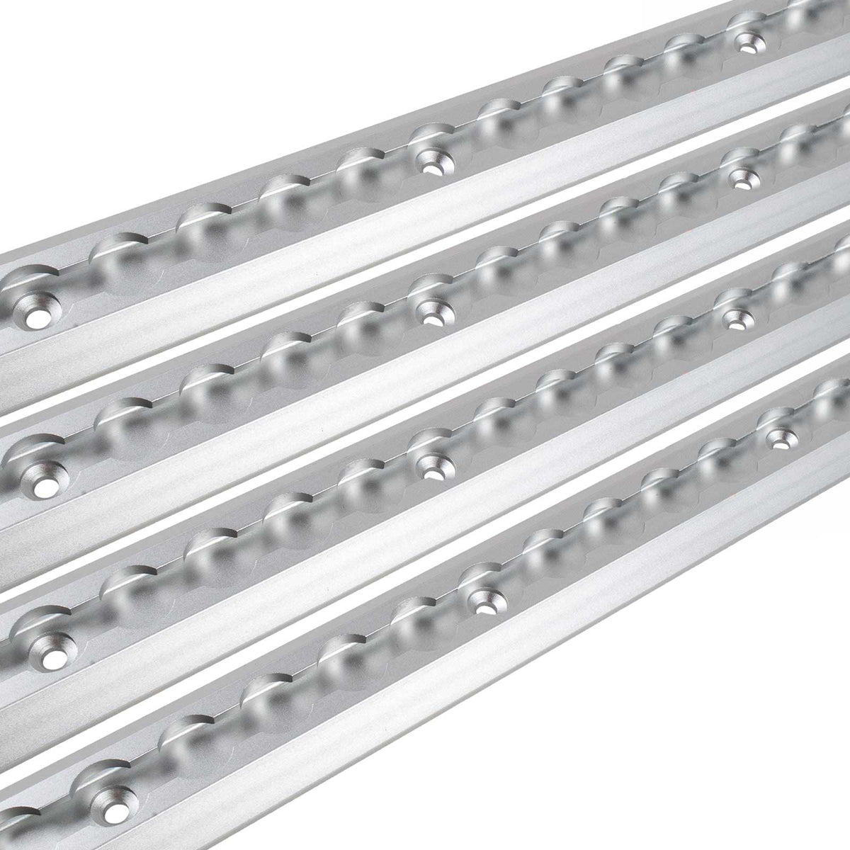 96" Angled L-Track | Anodized Finish | 4-Pack
