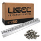 12" Angled L-Track Kit | Anodized Finish | 50-Pack