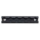 6" Aluminum L-Track | Black Anodized Finish