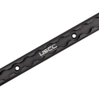 72" Aluminum L-Track | Black Anodized Finish