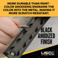 72" Aluminum L-Track Kit | Black Anodized Finish | 20-Pack