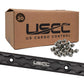 72" Aluminum L-Track Kit | Black Anodized Finish | 20-Pack
