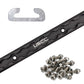 72" Aluminum L-Track | Black Anodized Finish | 4-Pack Image 11 of 11