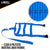 Blue Extra Large Tow Dolly Basket Strap with Flat Hooks