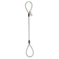 5/8" x 10' Standard Eye Cable Laid Wire Rope Sling | 7x7x7