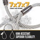 5/8" x 6' Standard Eye Cable Laid Wire Rope Sling | 7x7x7