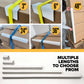 Light-Duty Cardboard Edge Protectors | .120" Thick, 2" x 2" x 24", 5,616-Pack (Pallet)
