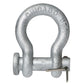 Anchor Shackle - Chicago Hardware - Round Pin - 7/16" Galvanized Steel - 1.5 Ton primary image