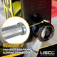 Combination Winch Bar with Square Head - Chrome Finish
