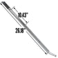 Combination Winch Bar with Square Head - Chrome Finish
