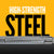 Combination Winch Bar with Square Head - Chrome Finish
