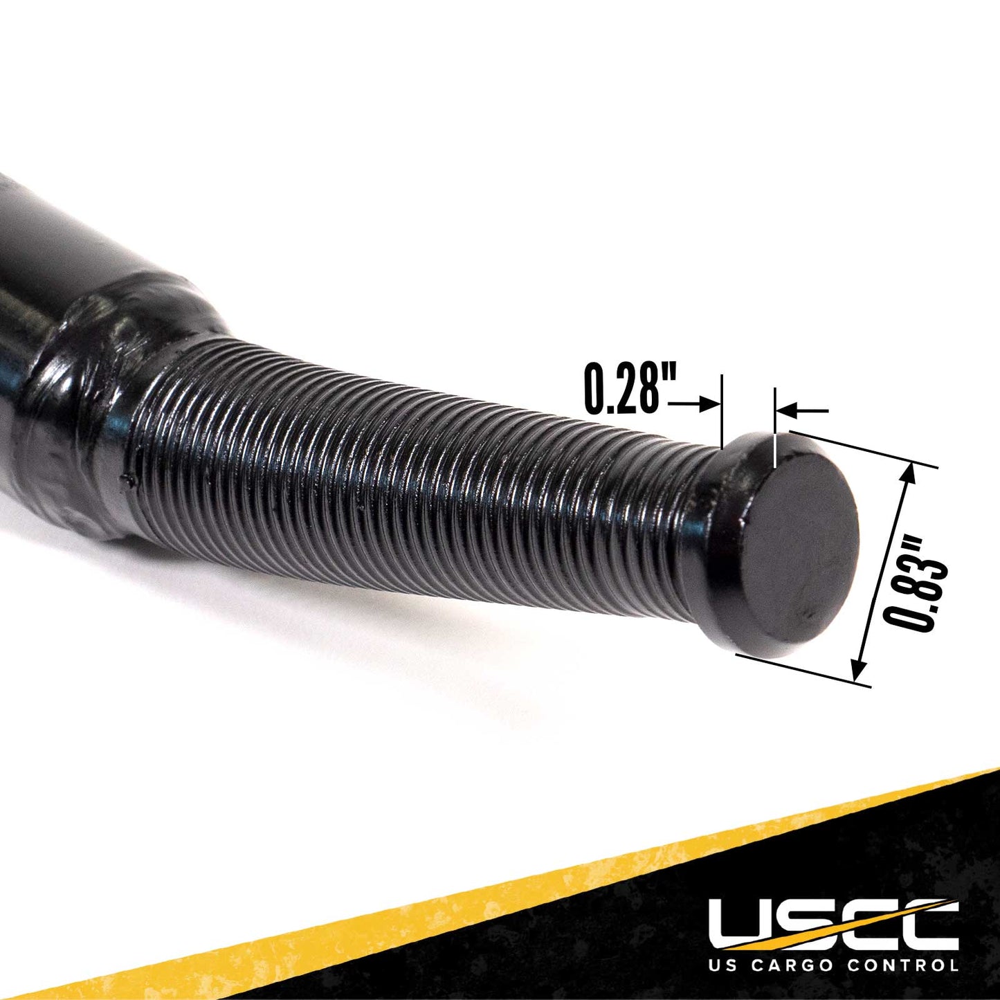 Combination Winch Bar with Square Head - Painted Finish