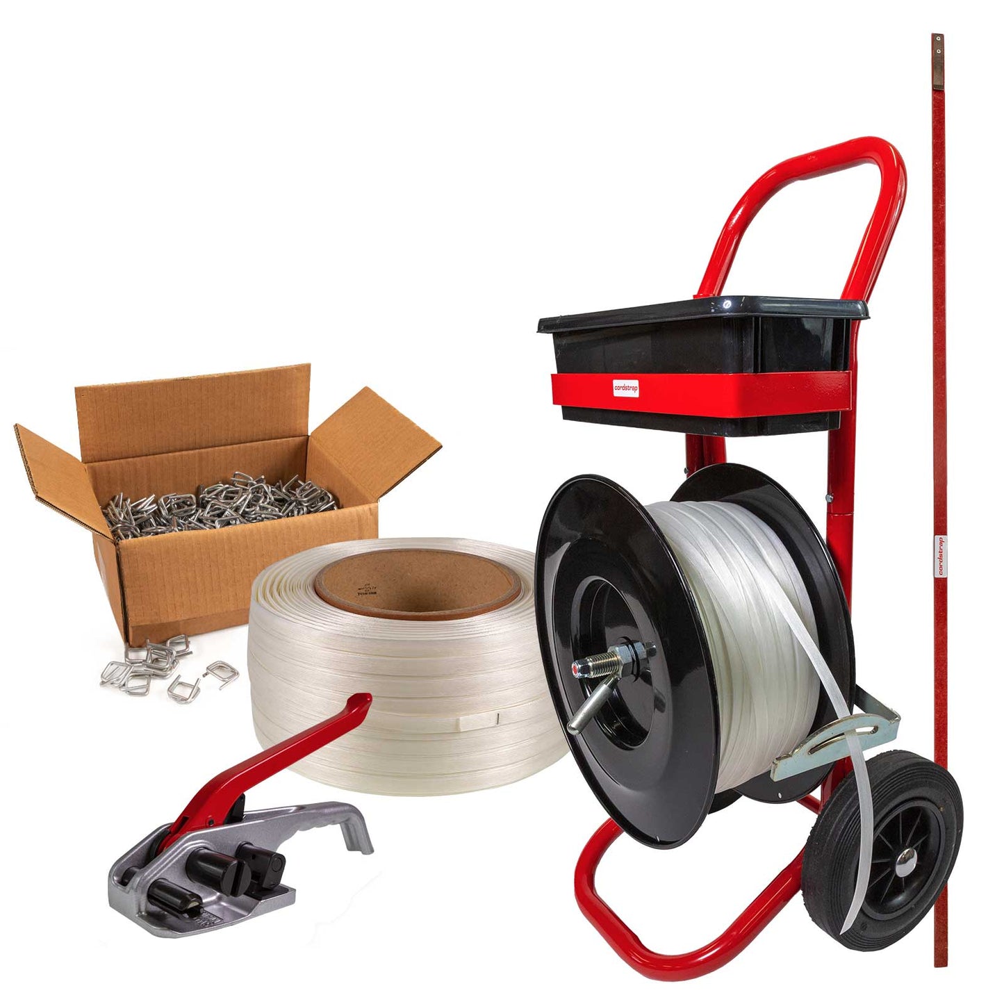 1" Composite Strapping Starter Kit - Mobile Dispenser