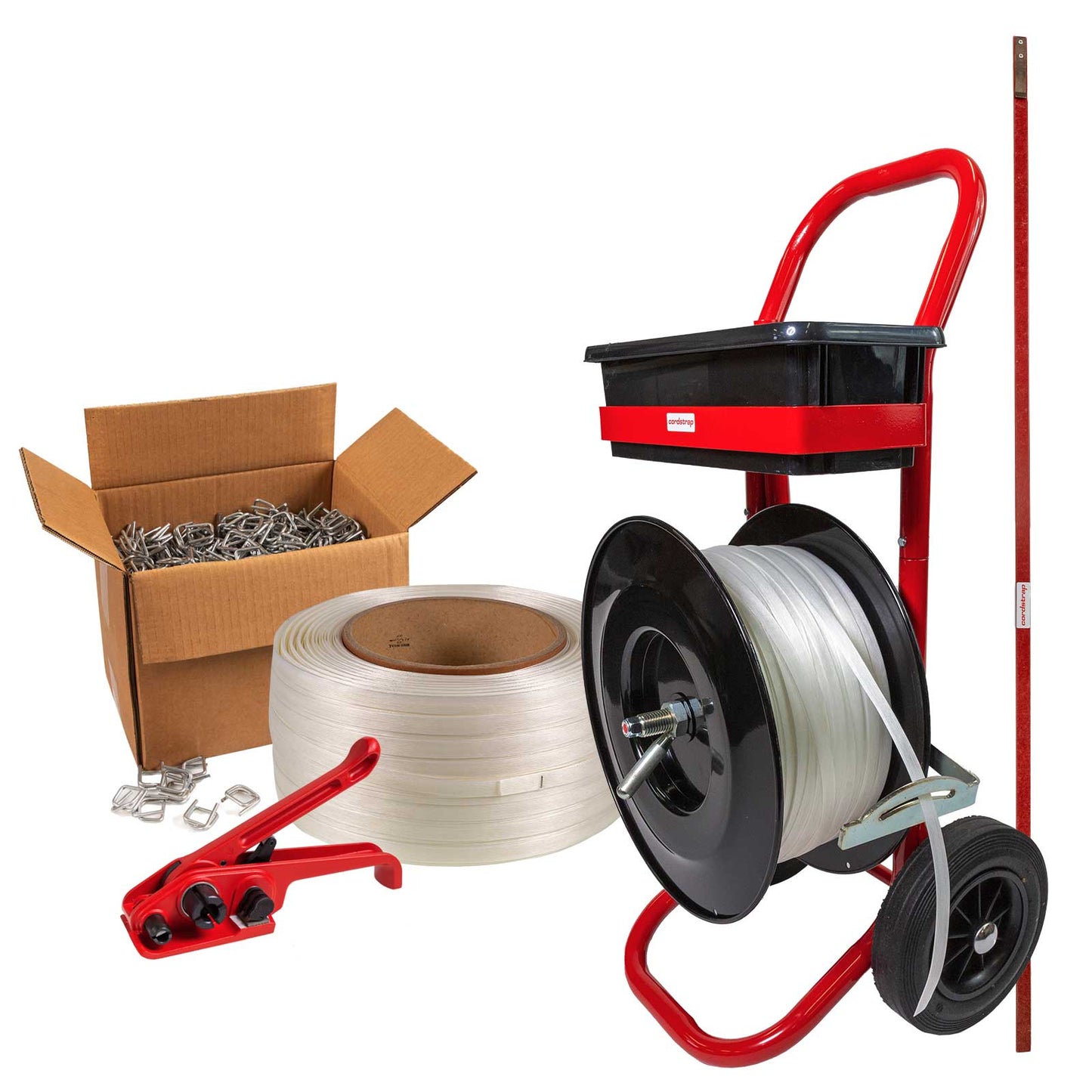 3/4" Composite Strapping Starter Kit - Mobile Dispenser