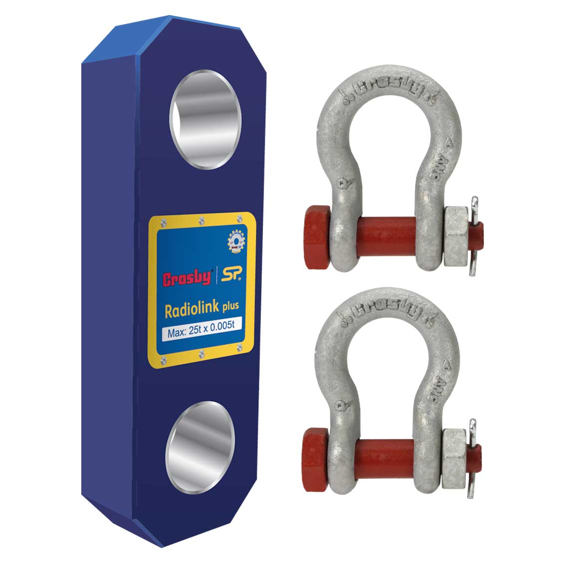 Straightpoint CP100T 100 T Compound Plus | Bluetooth Enabled | 2 Crosby 3" Shackles
