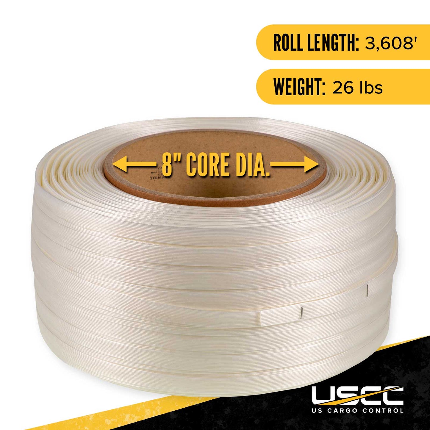 Cordstrap 1/2" x  3608' Composite Corded Strapping