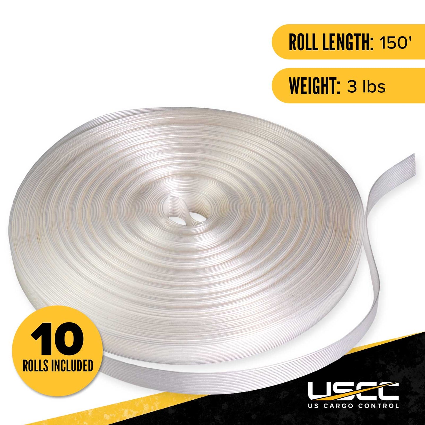 3/4" Composite Strapping Kit Refill - 10 Boxes 150 ft/box