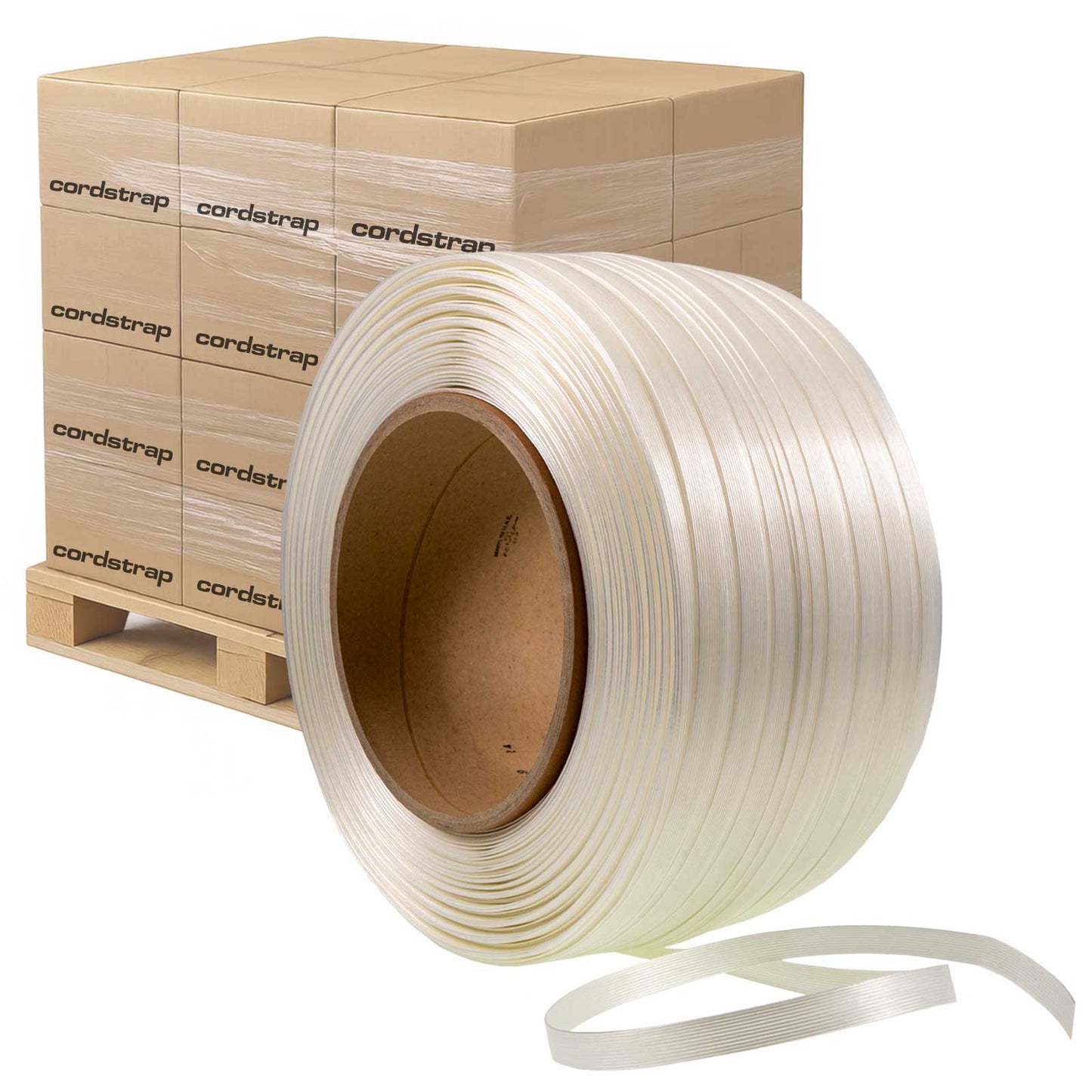 Cordstrap 3/4" x  1969' Composite Corded Strapping - Pallet