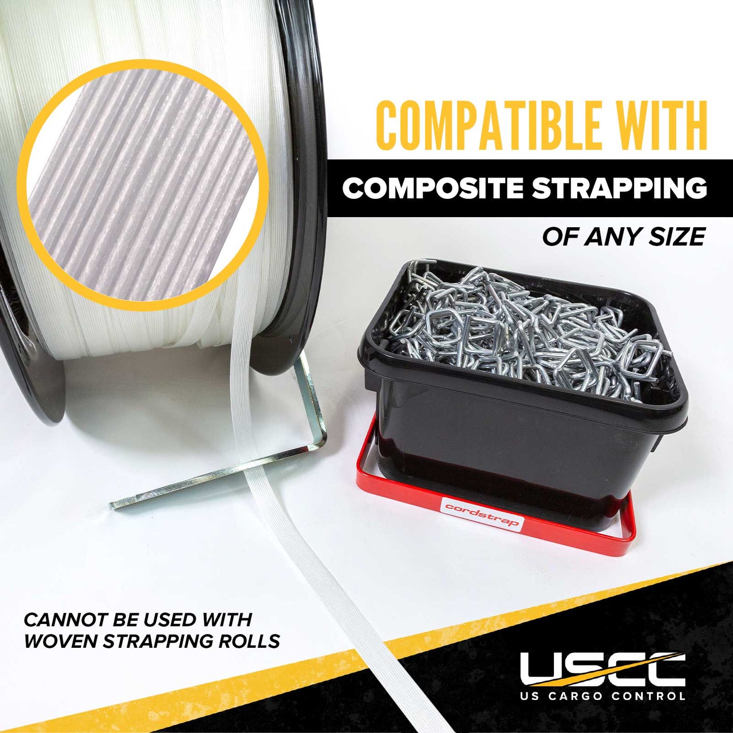 Cordstrap Forklift Composite Strap Dispenser