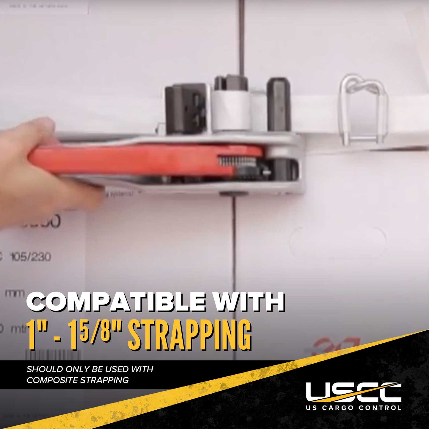 Cordstrap 1" - 1-5/8" Premium Cord Strap Tensioner - 2-Pack