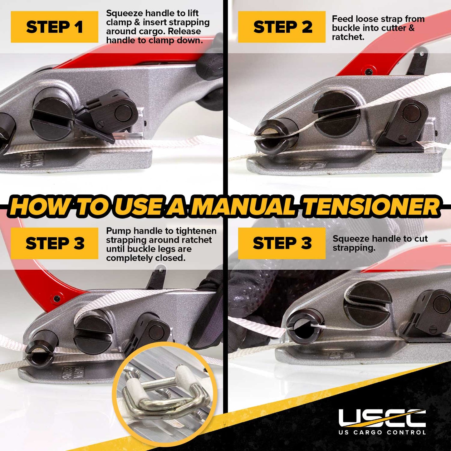 Cordstrap 1" - 1-5/8" Premium Cord Strap Tensioner