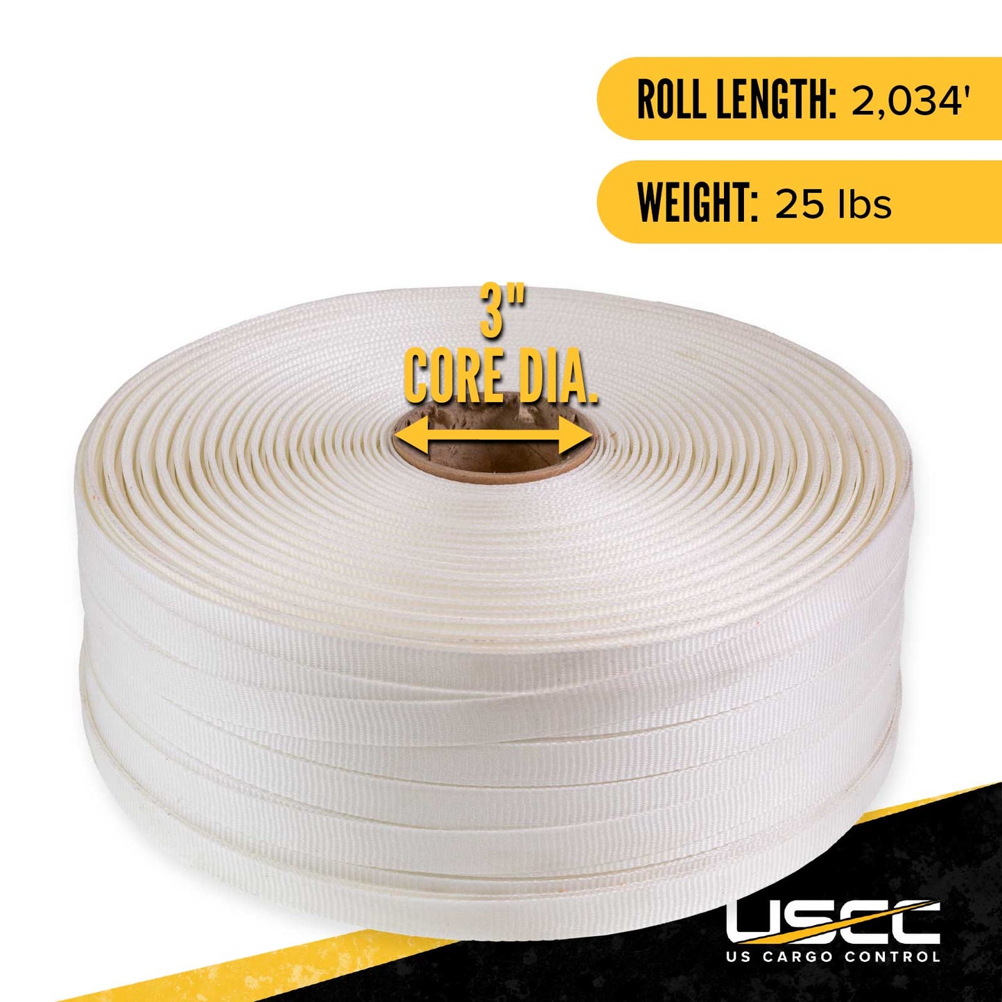 Cordstrap 3/4" x 2034' Woven Cord Strapping