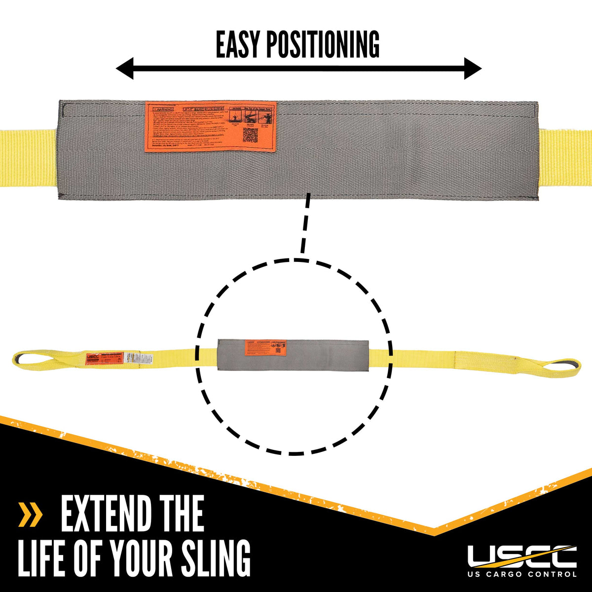 Cordura Quick Sleeve Sling Protection for 2" Webbing | 24" Long