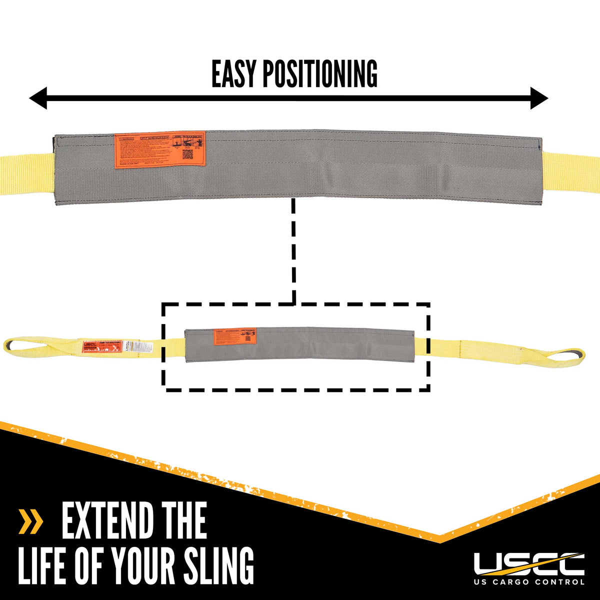 Cordura Quick Sleeve Sling Protection for 1" Webbing | 36" Long