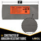 Cordura Sewn Wear Pads for Slings for 1" Webbing | 12" Long