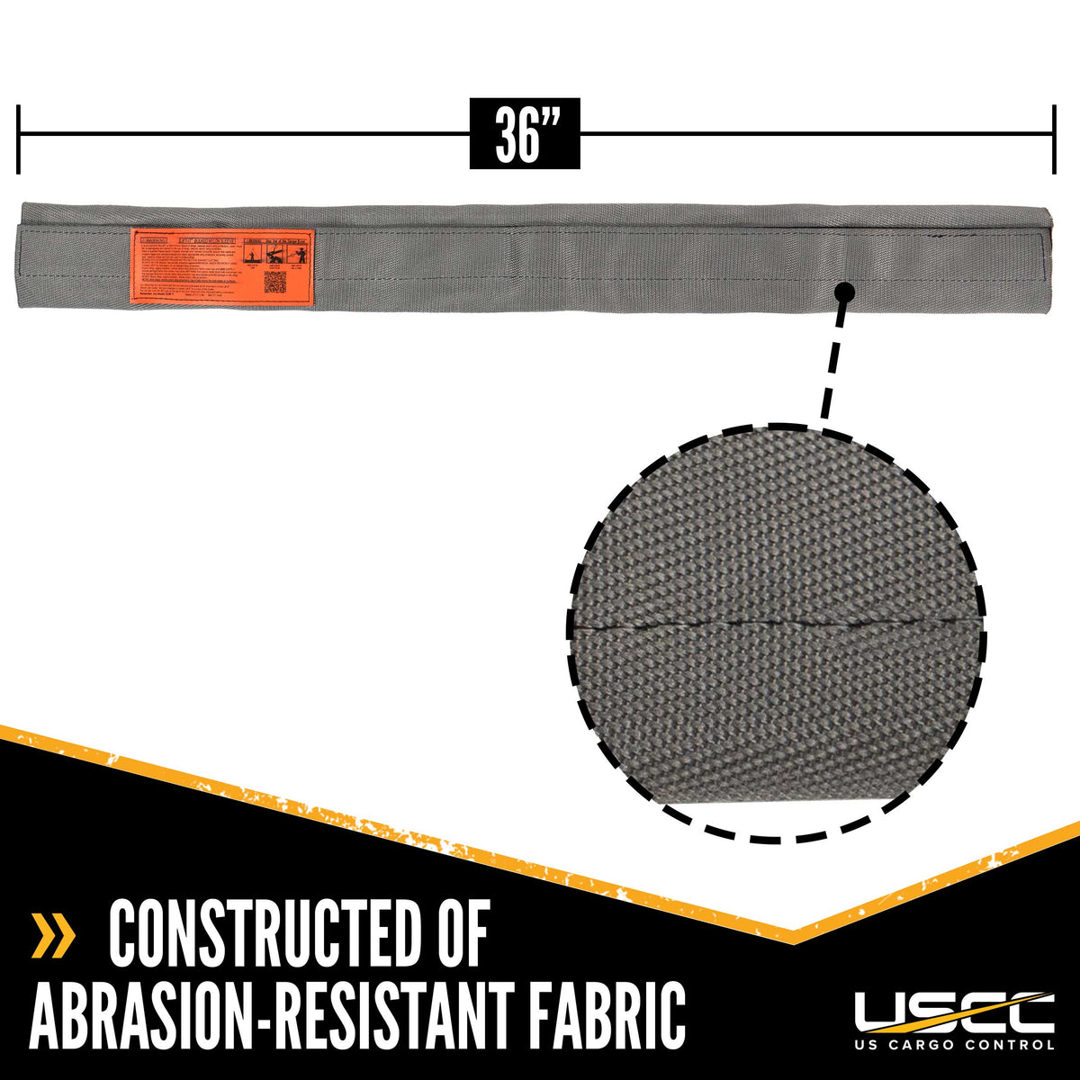 Cordura Tubular Wear Sleeves for Slings | 22" Overall Width | 36" Long