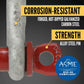 5/8" Crosby® Screw Pin Chain Shackle | G-210 - 3.25 Ton shackle construction