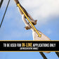 7/8" Crosby® Round Pin Chain Shackle | G-215 - 6.5 Ton in-line application use only