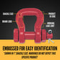 Crosby® Bolt Type Sling Saver Shackle | S-252 - 1"- 3.25 Ton