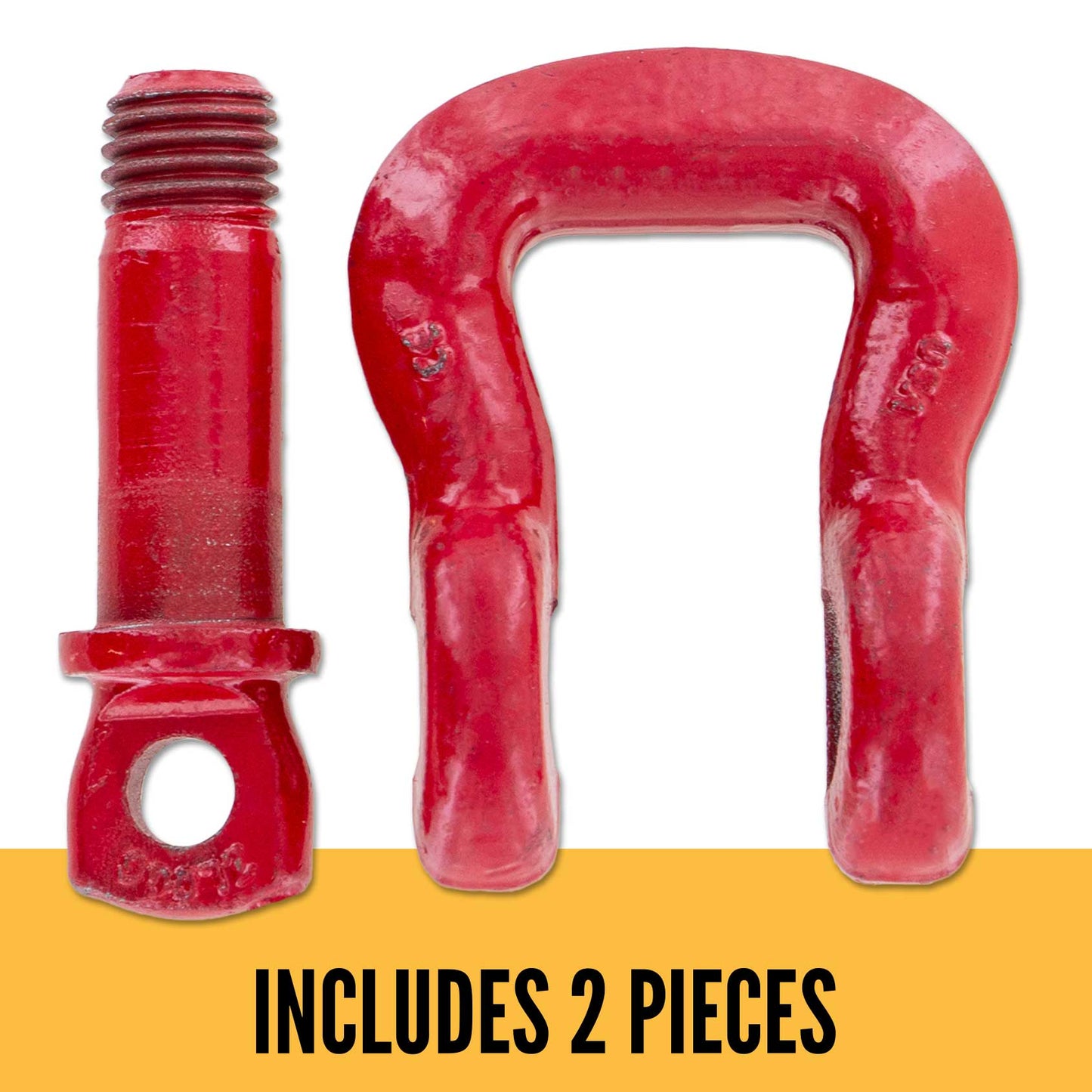 Crosby® Screw Pin Sling Saver Shackle | S-253 - 3"- 12.5 Ton