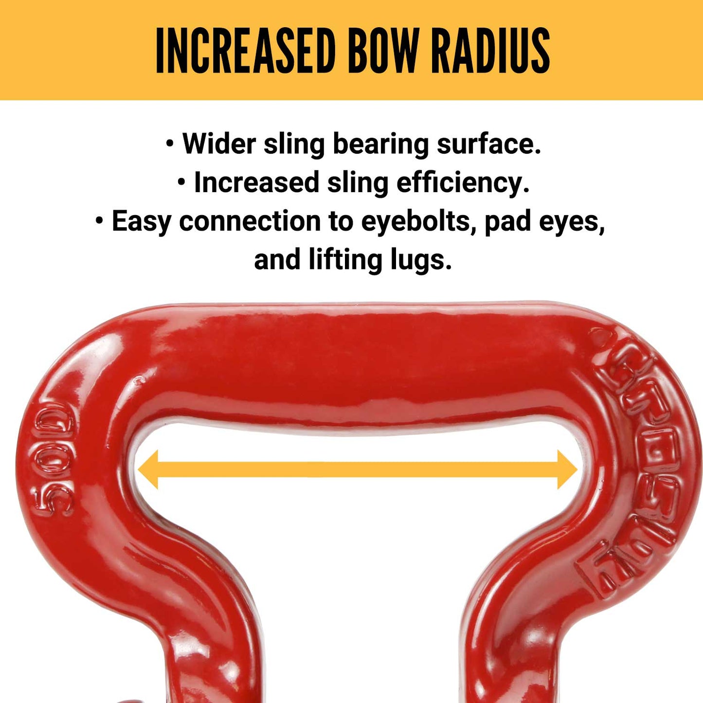 Crosby® Screw Pin Sling Saver Shackle | S-281 - 5.67 Ton