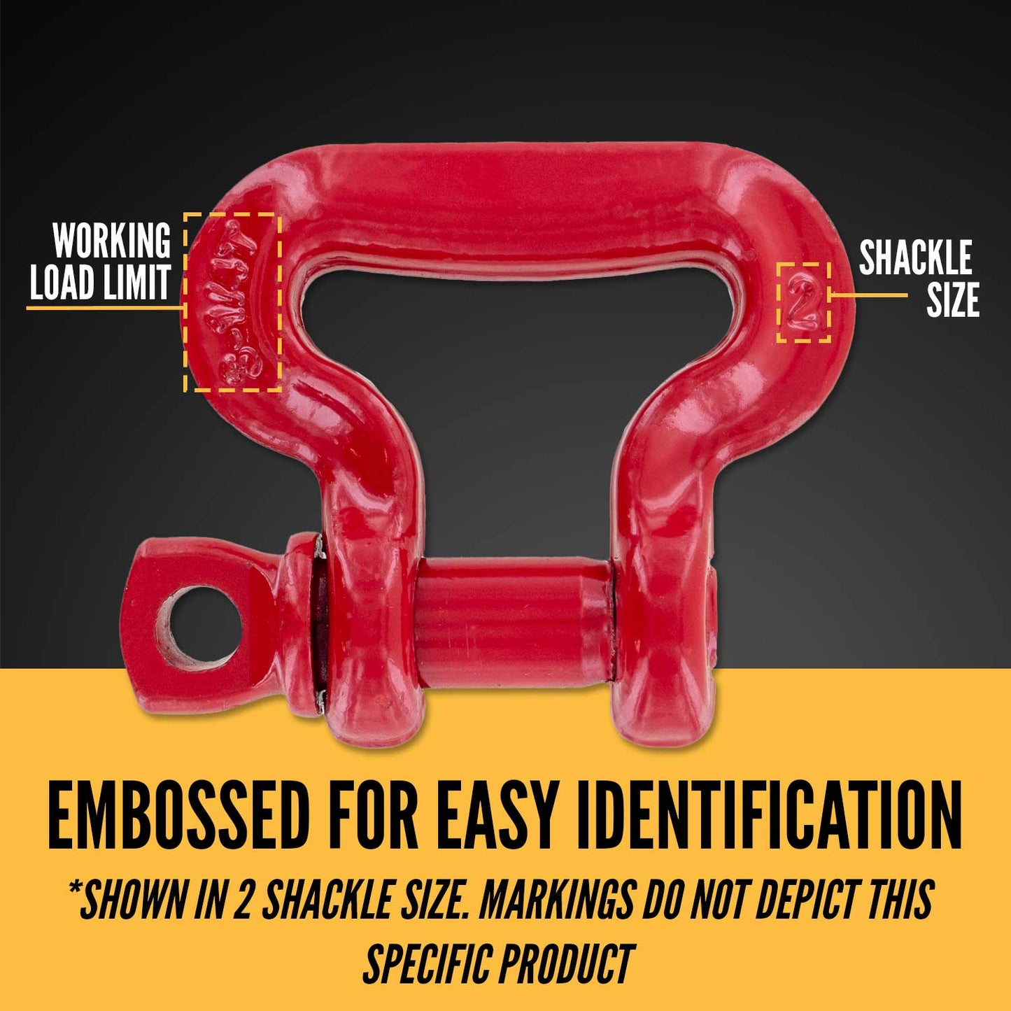 Crosby® Screw Pin Sling Saver Shackle | S-281 - 5.67 Ton
