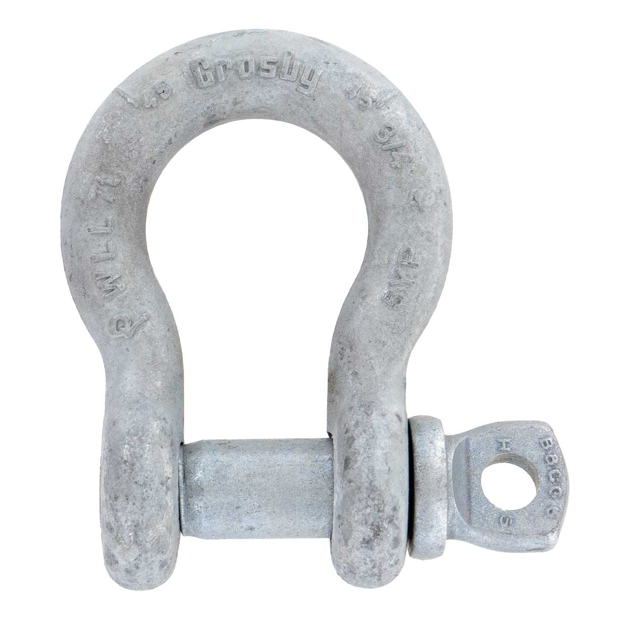 1" Crosby® Alloy Screw Pin Anchor Shackle | G-209A - 12.5 Ton