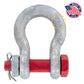 3" Crosby® Bolt Type Anchor Shackle | G-2130 - 85 Ton made in USA