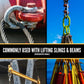 1" Crosby® Alloy Bolt Type Anchor Shackle | G-2140 - 12.5 Ton common shackle usage