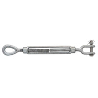 3/4" x 6" Crosby® Jaw & Eye Galvanized Turnbuckle - HG-227 | 1032055