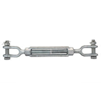 3/4" x 6" Crosby® Jaw & Jaw Galvanized Turnbuckle - HG-228 | 1032670