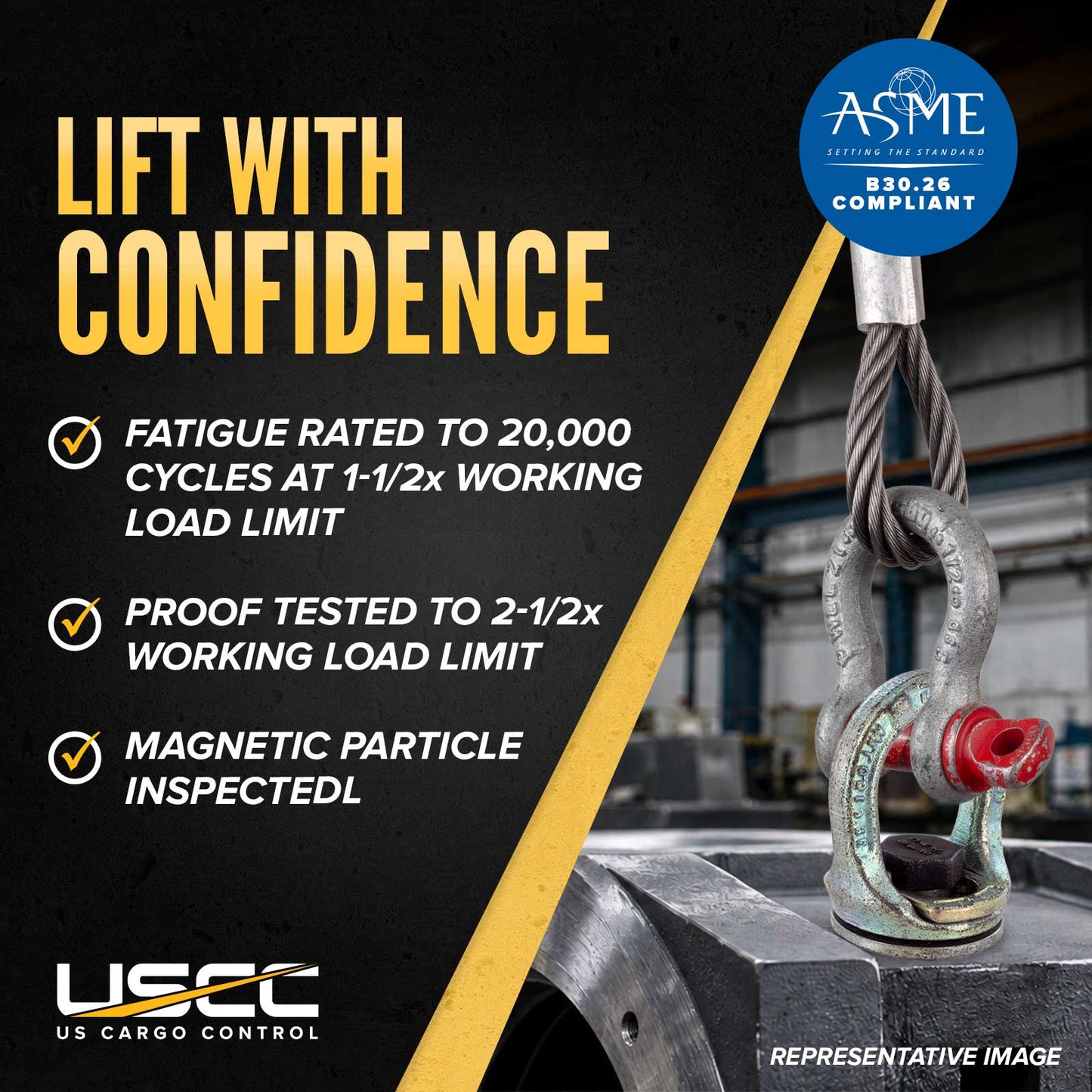 Crosby® 7/8" Slide-Loc™ - SL-150