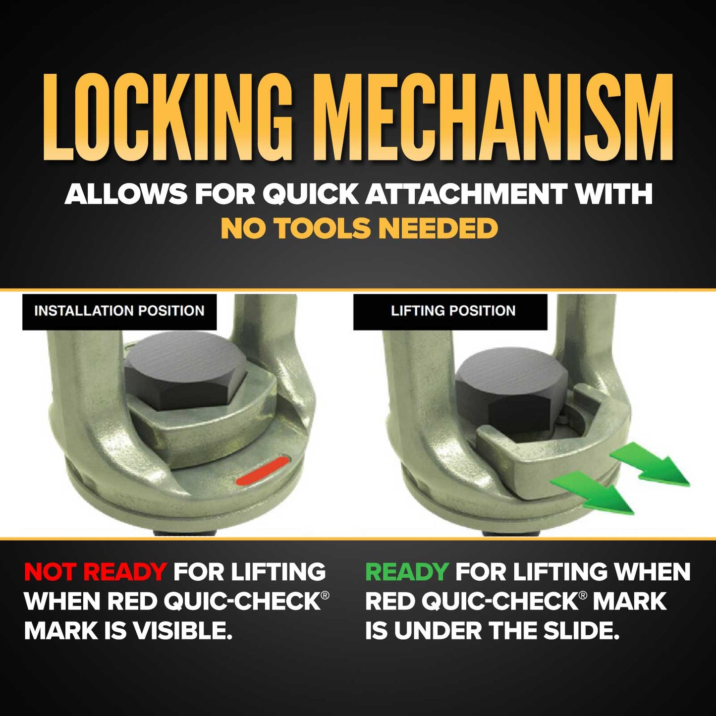 Crosby® 1" Slide-Loc™ - SL-150