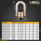 Crosby® 1/2"-13 x 0.70" Swivel Hoist Ring - HR-125
