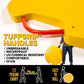 DICA FiberTech® 36" Round Outrigger Pad | Heavy Duty | 1" Thick | Yellow