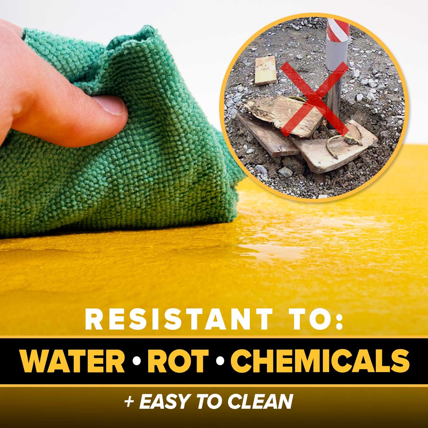 waterproof outrigger pads last longer than wood outrigger pads