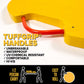 DICA FiberTech® 42" Round Outrigger Pad | Heavy Duty | 1" Thick | Yellow